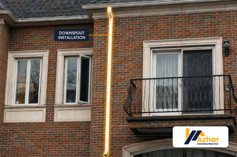 Downspout Installation