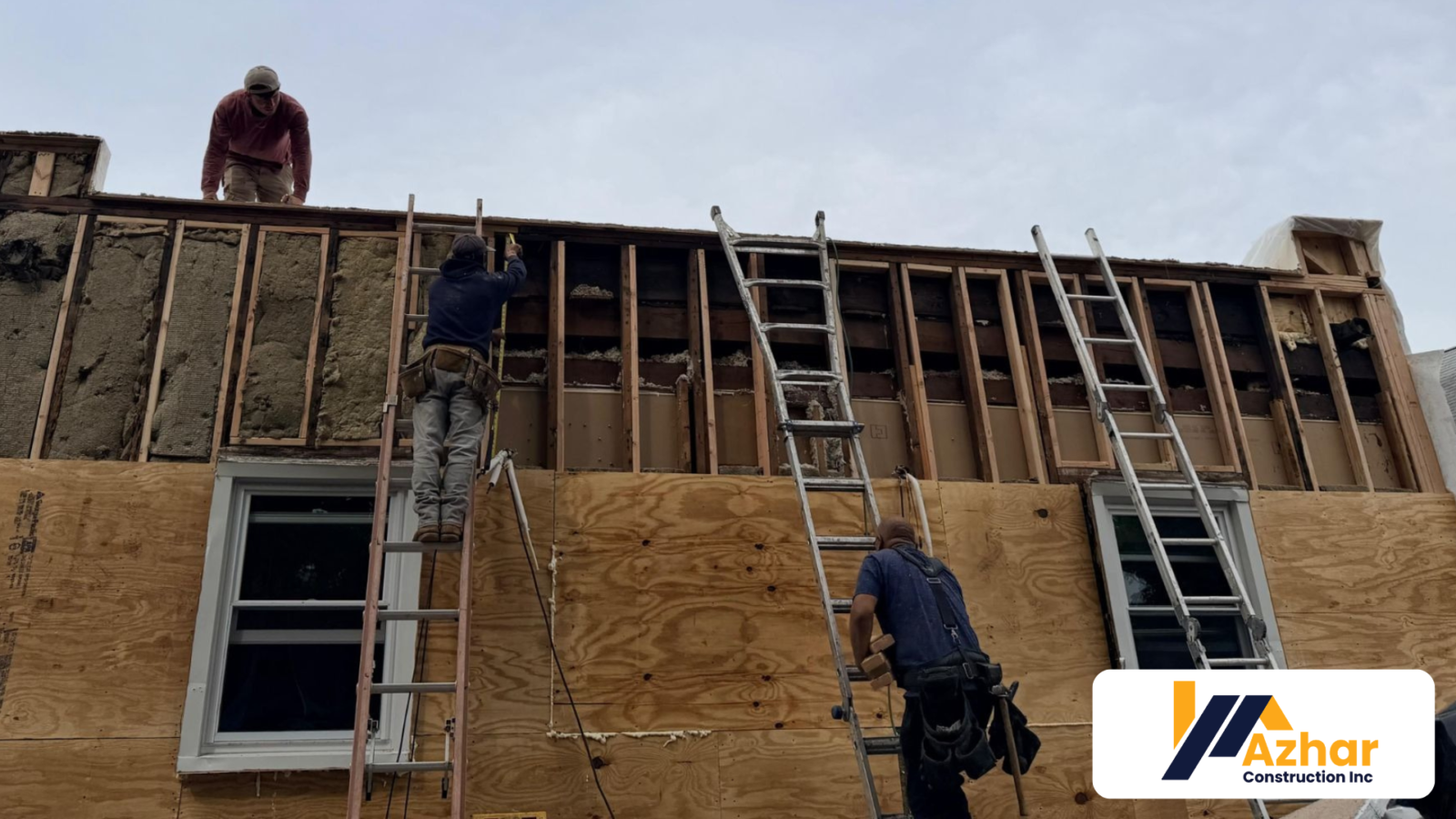 Plywood Sheathing Installation